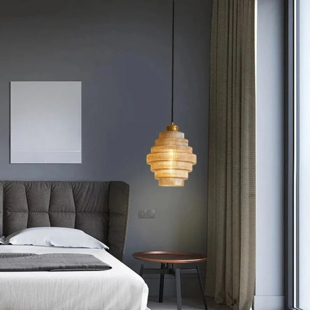 Isadora | Glass Pendant Light for Kitchen or Dining Room