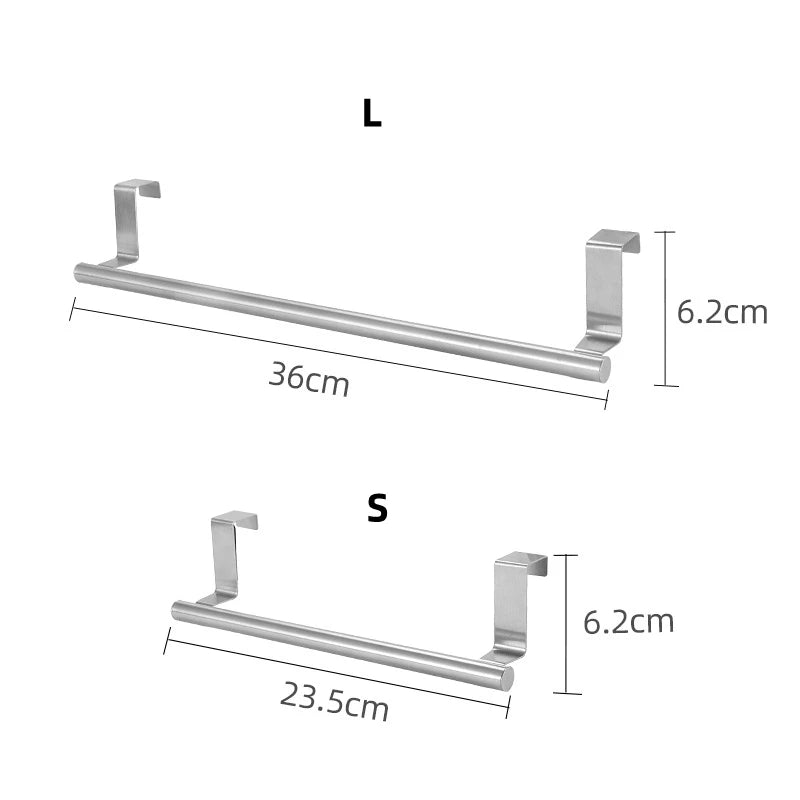 Elena | Over Door Kitched Towel Rag Holder for Kitchen or Bathroom