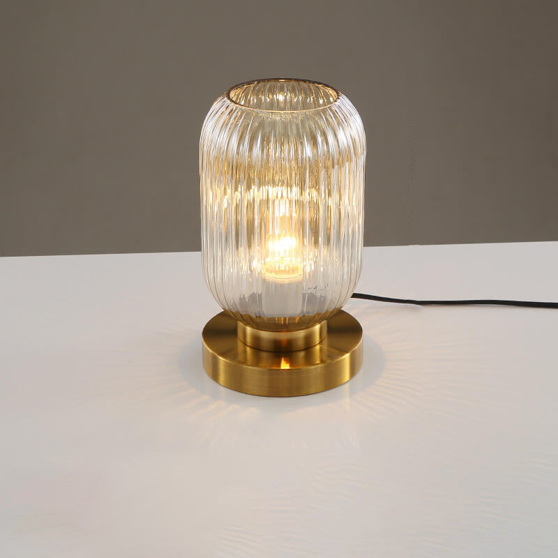 Astrid | Glass Table Lamp for Bed and Living Room