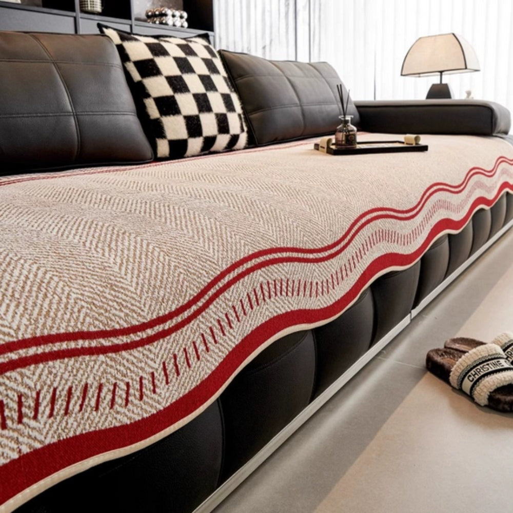 Solange | Sofa Cover for Animals with Anti-Slip Wave Design