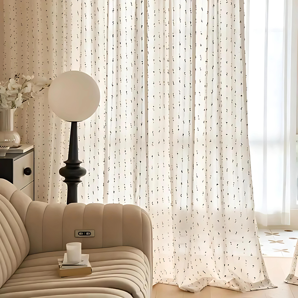 Noor | Rainbow Tulle Curtains for Living Room or Bedroom