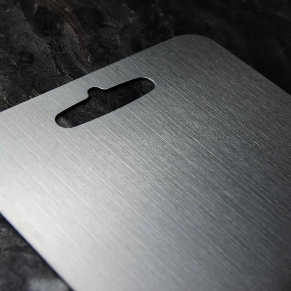 Serena | Stainless Steel Chopping Board for Kitchen Food Prep