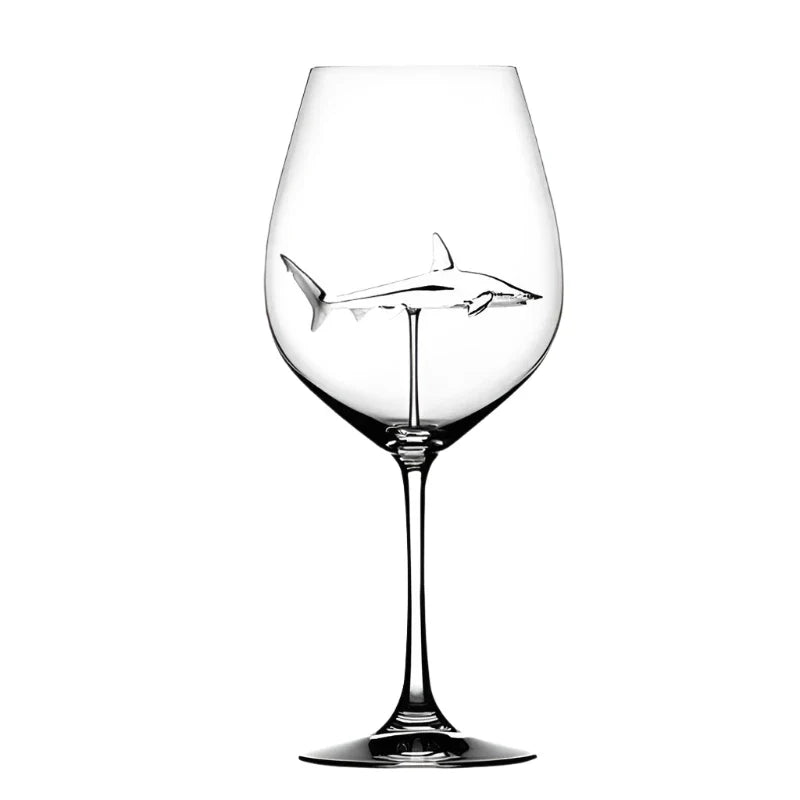Orlando | Shark Wineglass for Red and White Wine Enthusiasts