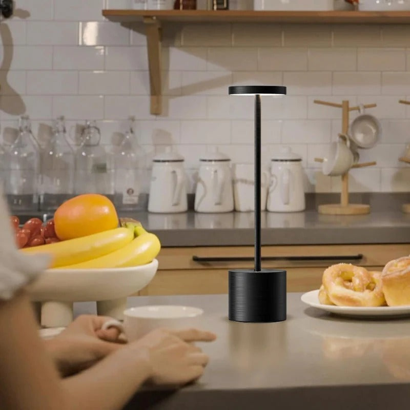 Frida | Battery Operated LED Table Lamp for Bedroom or Living Room