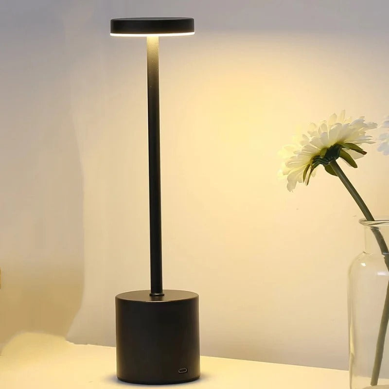 Frida | Battery Operated LED Table Lamp for Bedroom or Living Room