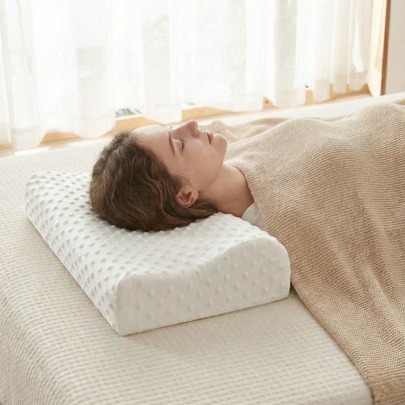 Carlo | Supporting Pillow for Side Sleepers with Neck Support
