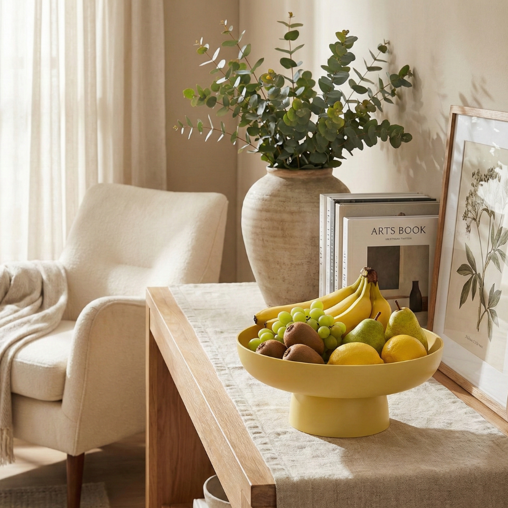 Sienna | Fruit Bowl with Drainage for Kitchen Countertops