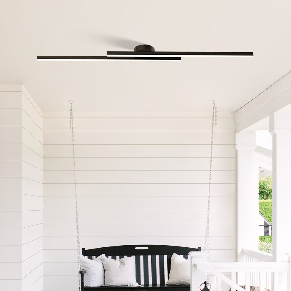 Luca | Modern Linear LED Ceiling Light with Slim Profile