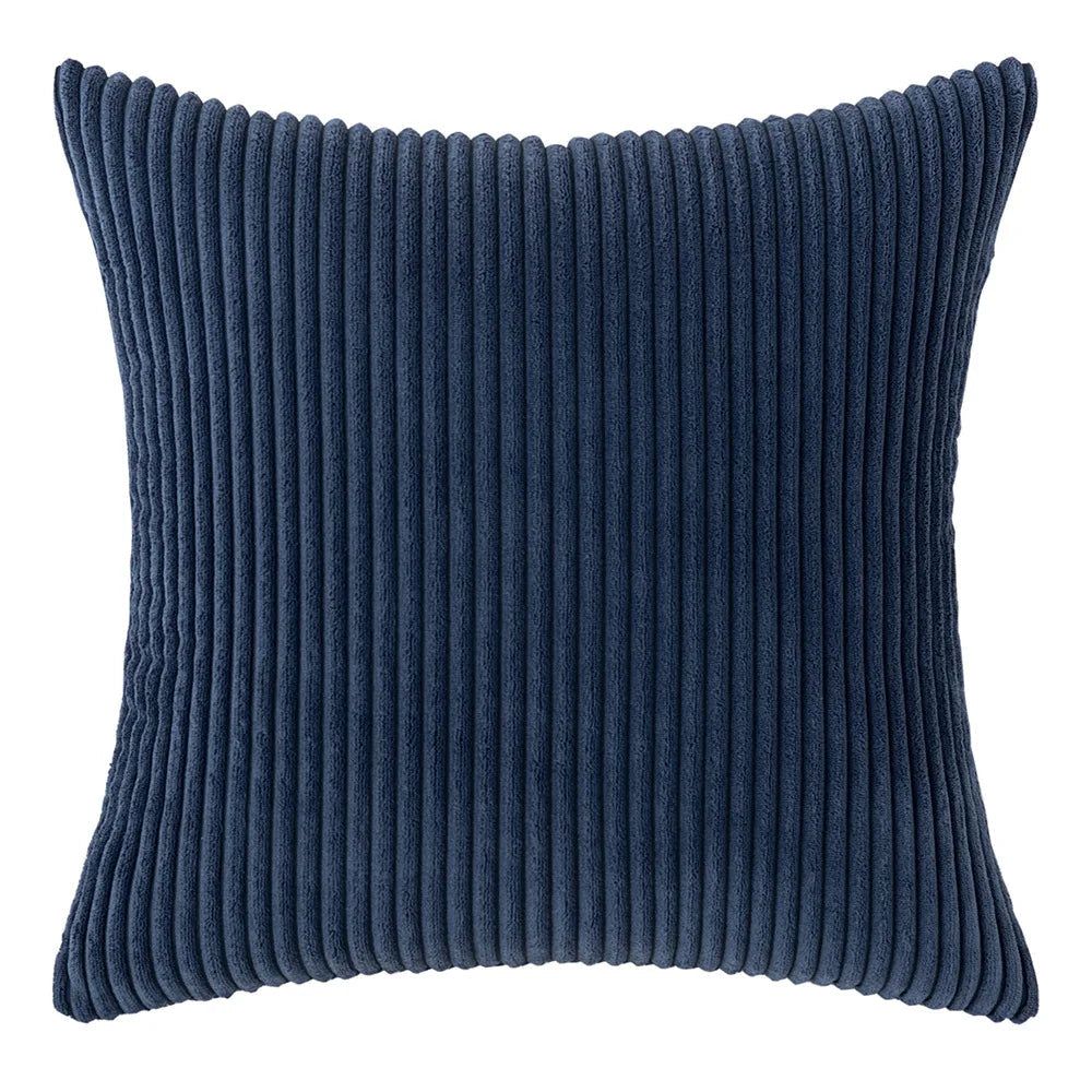 Léandre | Corduroy Striped Pillow Cover for Bedroom or Lounge