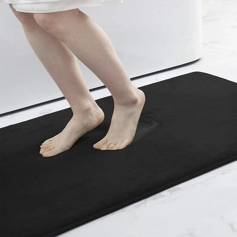 Calidia | Soft Non-Slip Bathroom Mat for Safe and Dry Floors