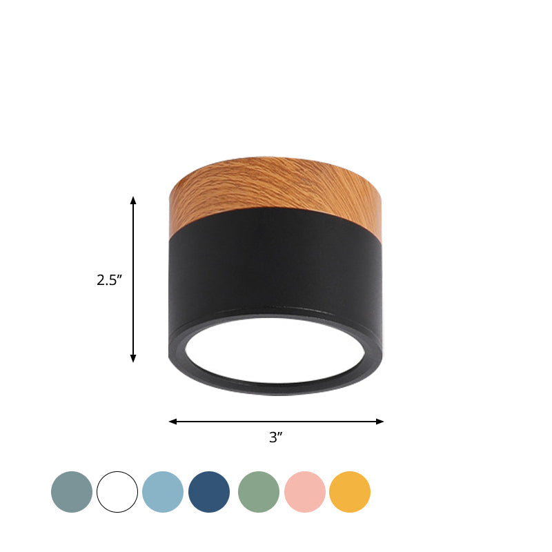 Isla | Small Ceiling Lamp in Macaron Tones for Kitchen or Hallway