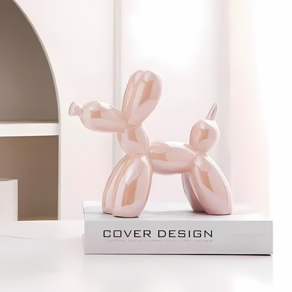 Cécile | Ceramic Balloon Dog Sculpture for Modern Interiors