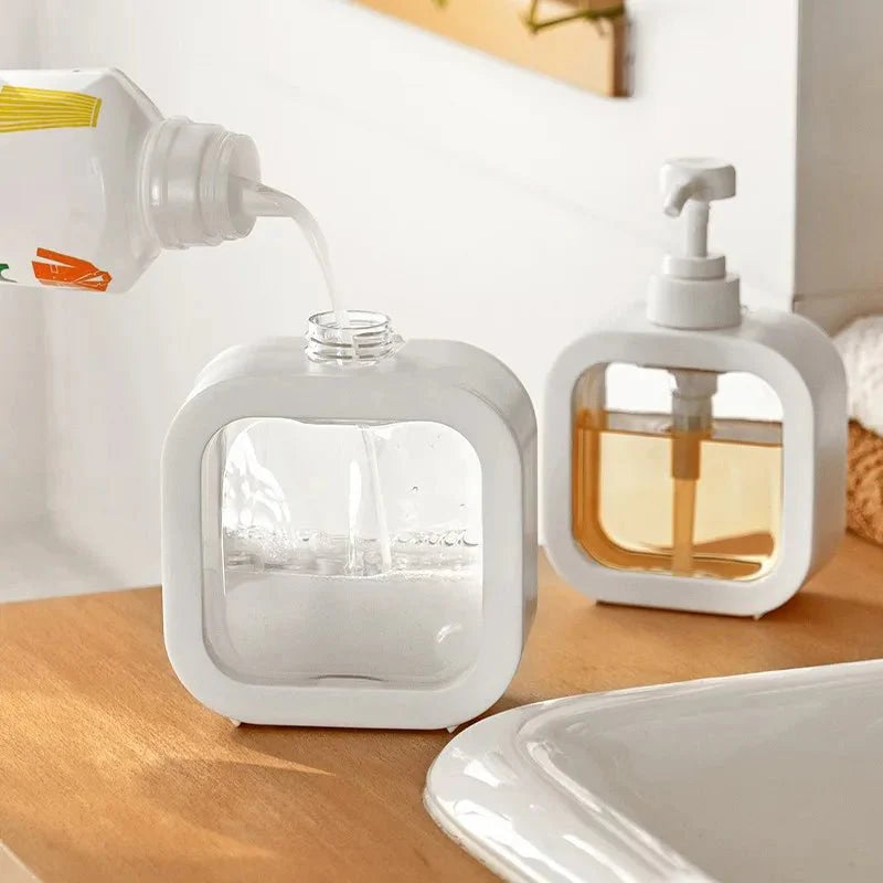 Hugo | Matte ABS Soap Dispenser for Bathroom and Kitchen