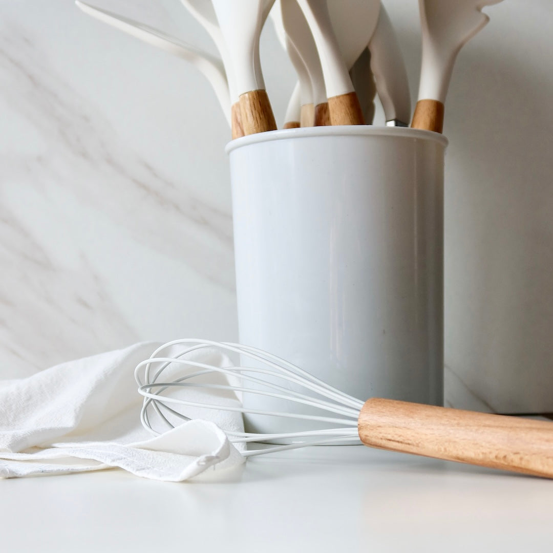 Amandine | Heat Resistant Silicone Cooking Utensils for Non-Stick Pans