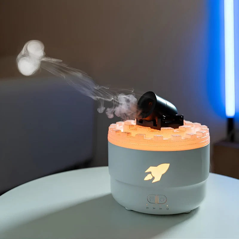 Ivar | Rocket Humidifier with LED Mist for Bedroom