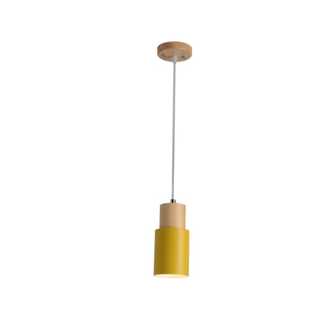 Isadora | Nordic Wood Base Pendant Lamp for Kitchen or Dining