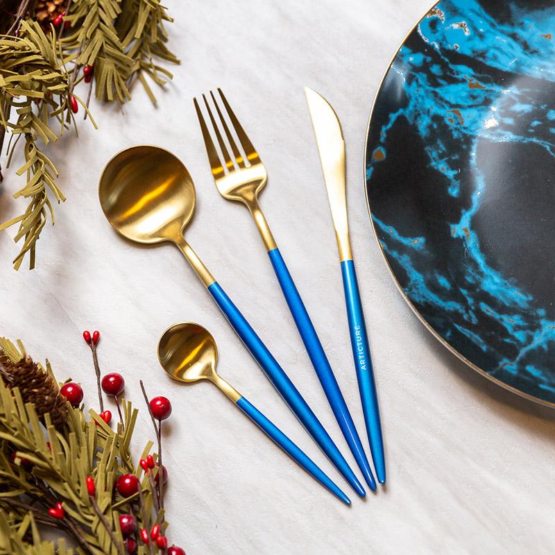 Thibault | Stainless Steel Cutlery Set for Modern Dining Tables