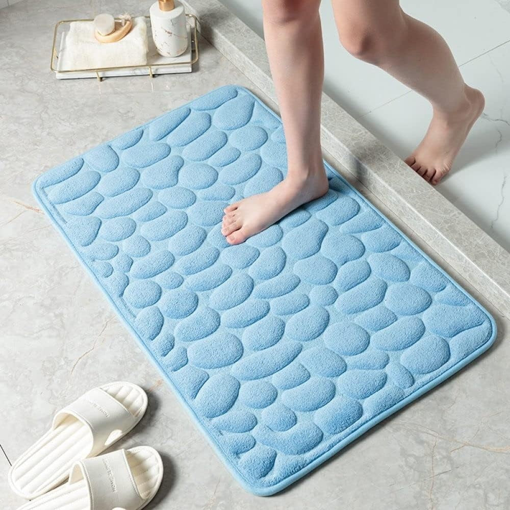 Octave | Ultra Absorbent Bathroom Rug with Soft Microfiber Comfort and Quick Drying