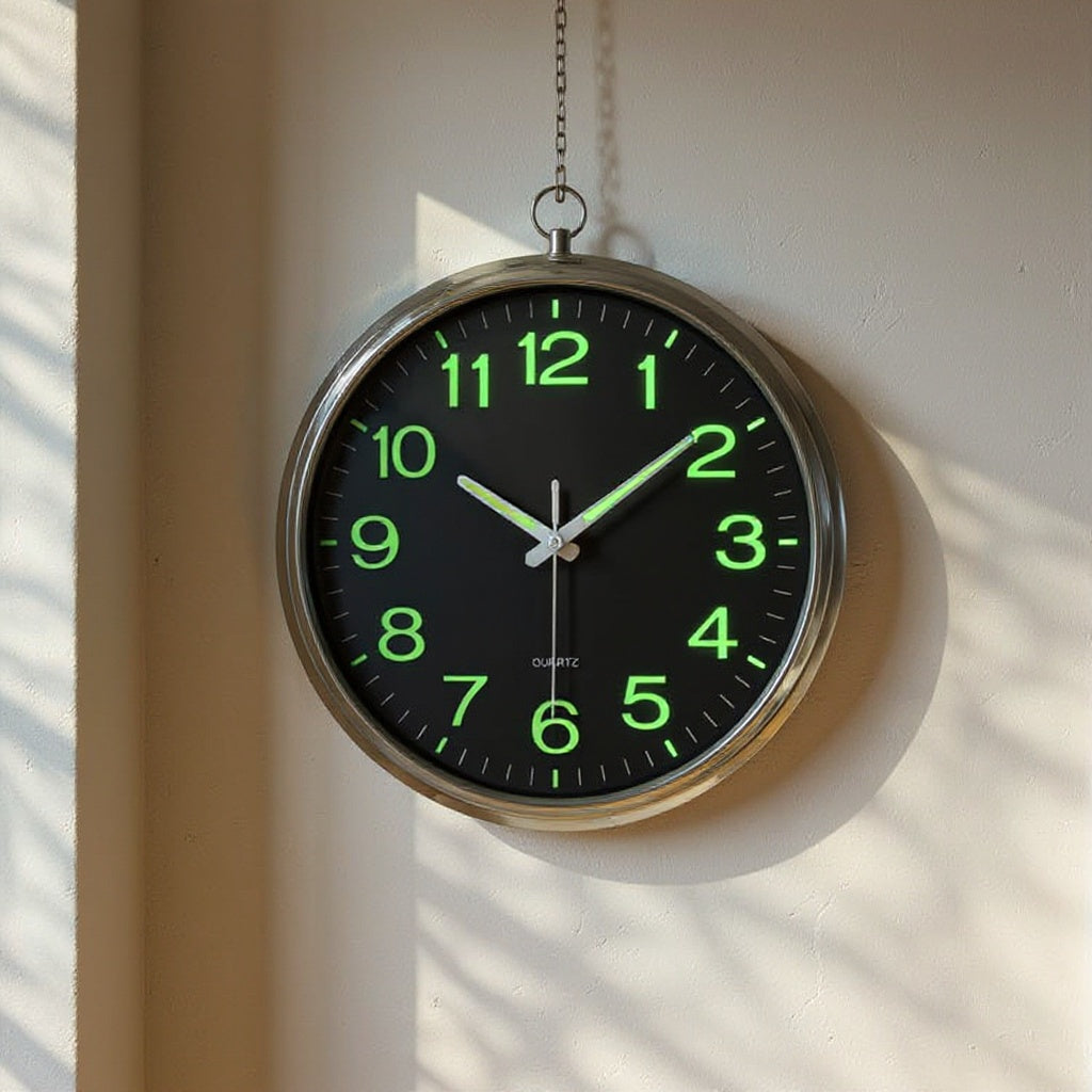 Laurent | Illuminated Clock for Living Room or Bedroom