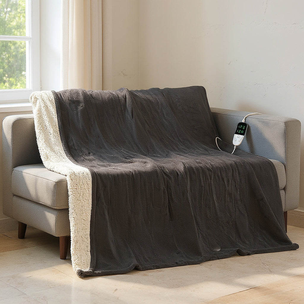 Franco | Electric Heated Blanket with Digital Controller for Bedroom