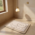 Elodie | Cat Floor Mat for Bathroom or Hallway