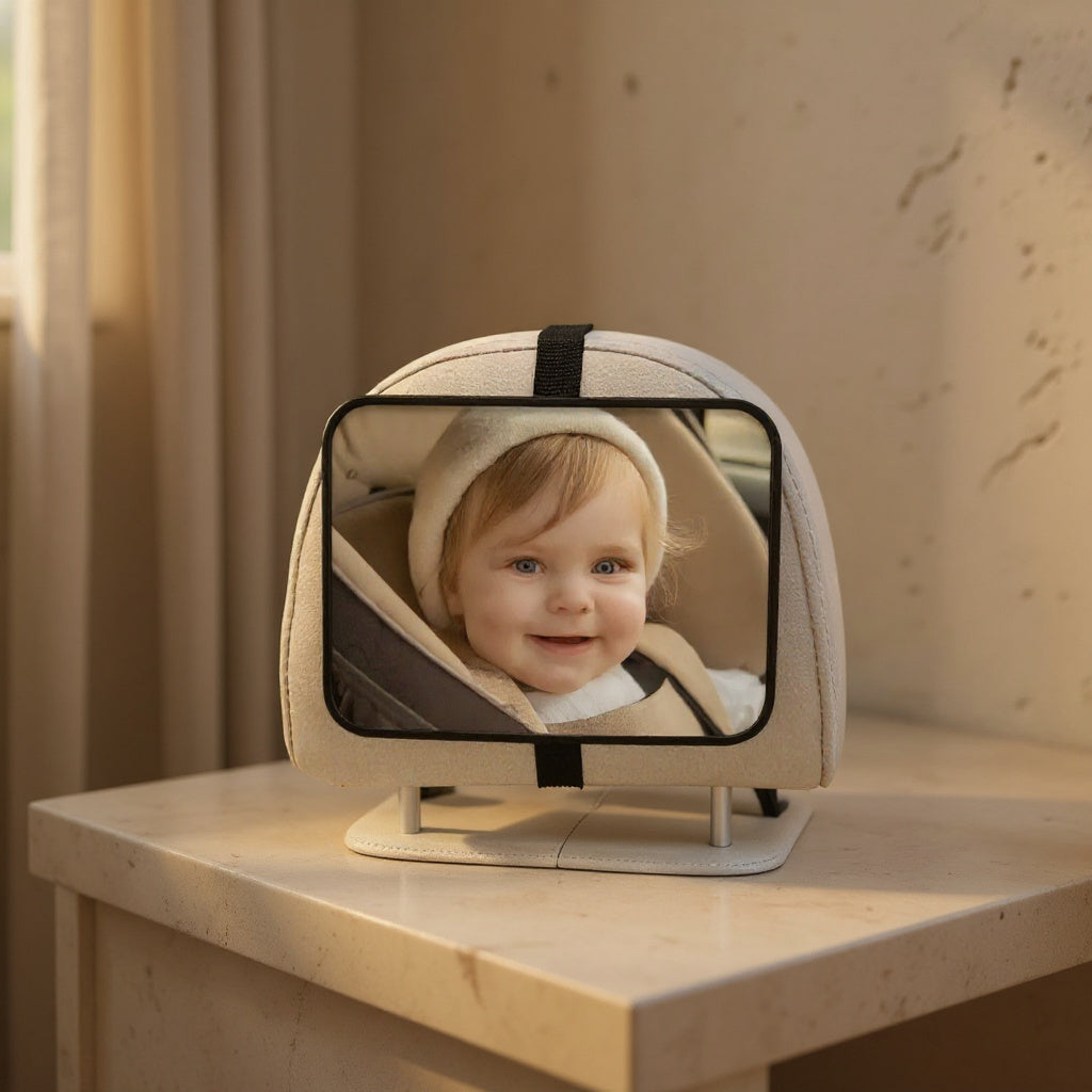 Oda | Scatterproof Baby Car Mirror for Rear-Facing Seats