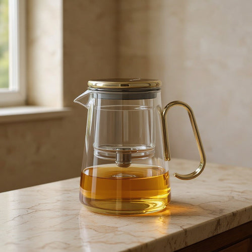 Corentin | Glass Teapot Set with Magnetic Infuser for Kitchen