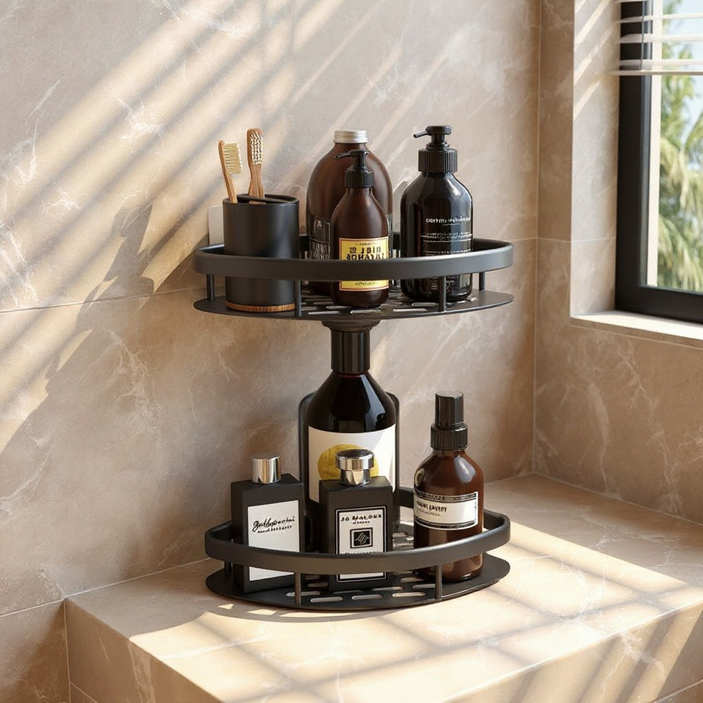 Enzo | Corner Shower Caddy for Bathroom Storage