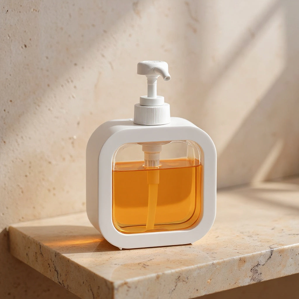 Hugo | Matte ABS Soap Dispenser for Bathroom and Kitchen