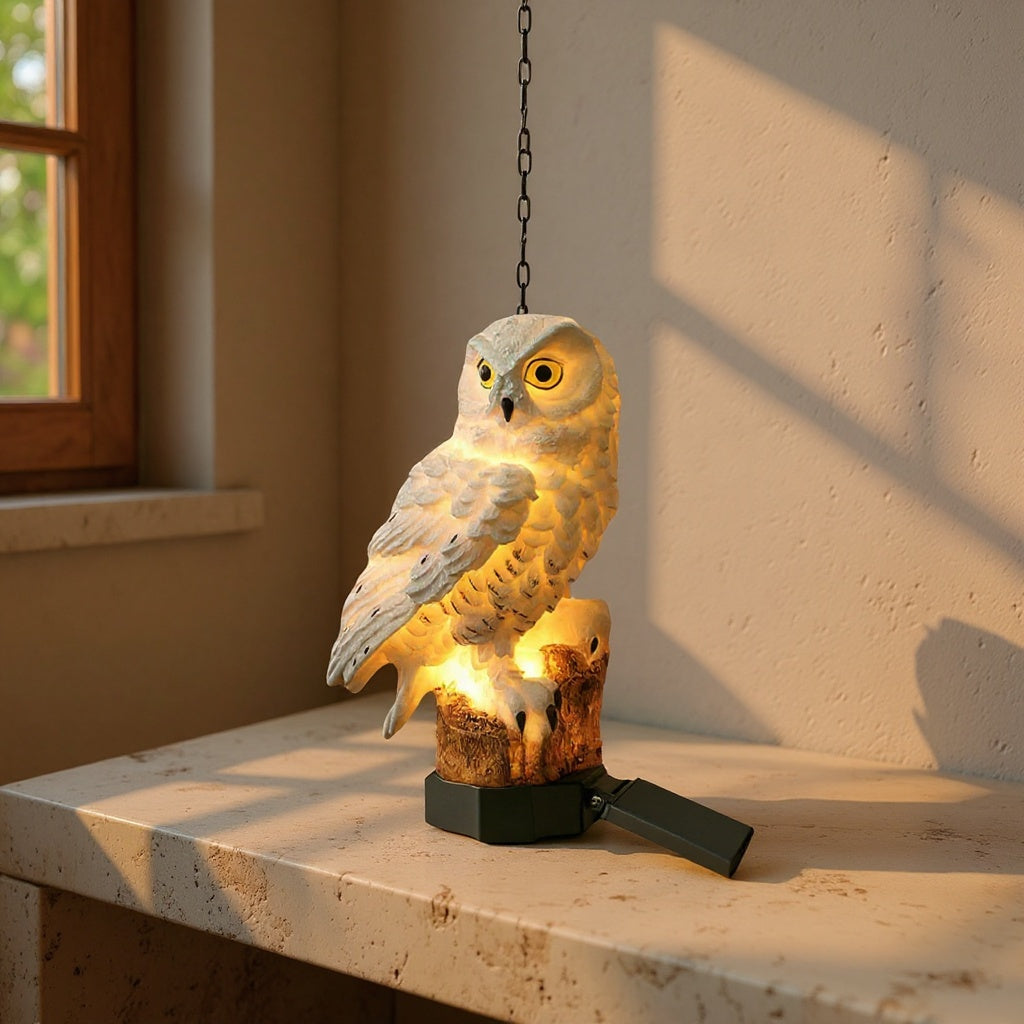 Ophelia | Charming Owl Outdoor Lamp for Garden or Patio