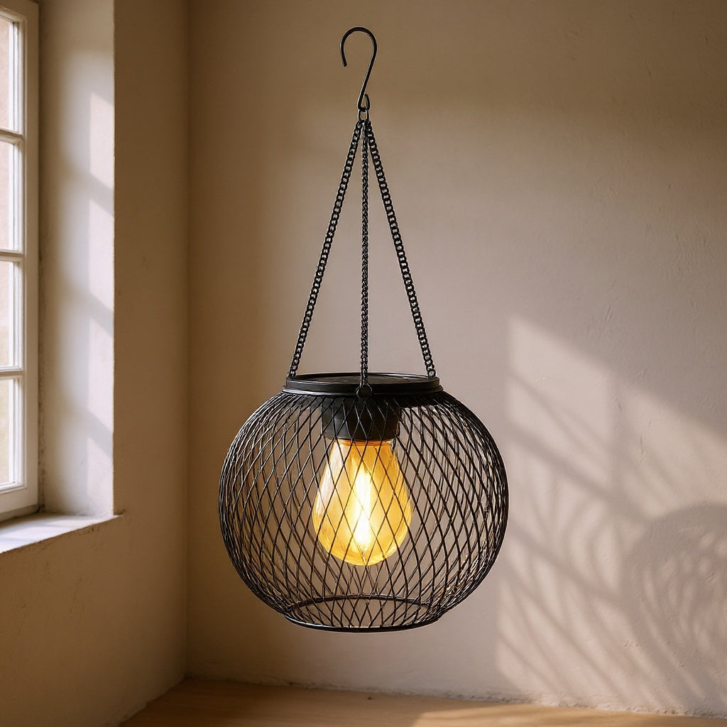 Solène | Solar Hanging Lantern for Garden and Outdoor Spaces