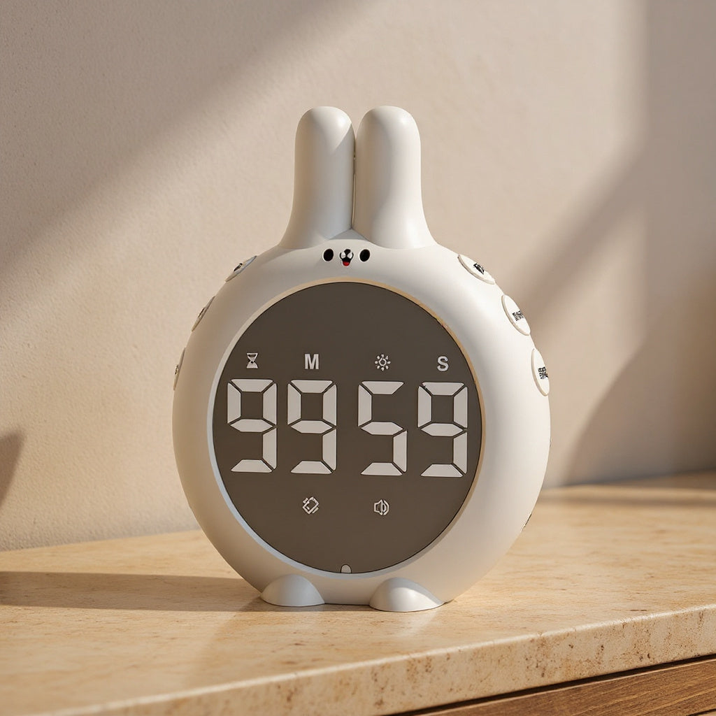 Hilda | Digital Alarm Clock for Bedroom with Countdown Timer