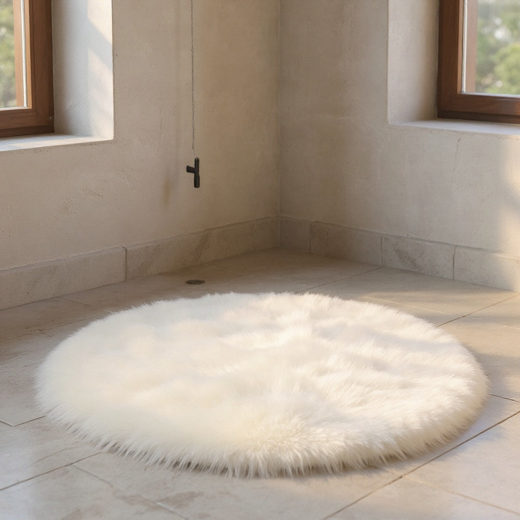 Lucienne | Soft Plush Velvet Rug with Non-Slip Backing for Living Room