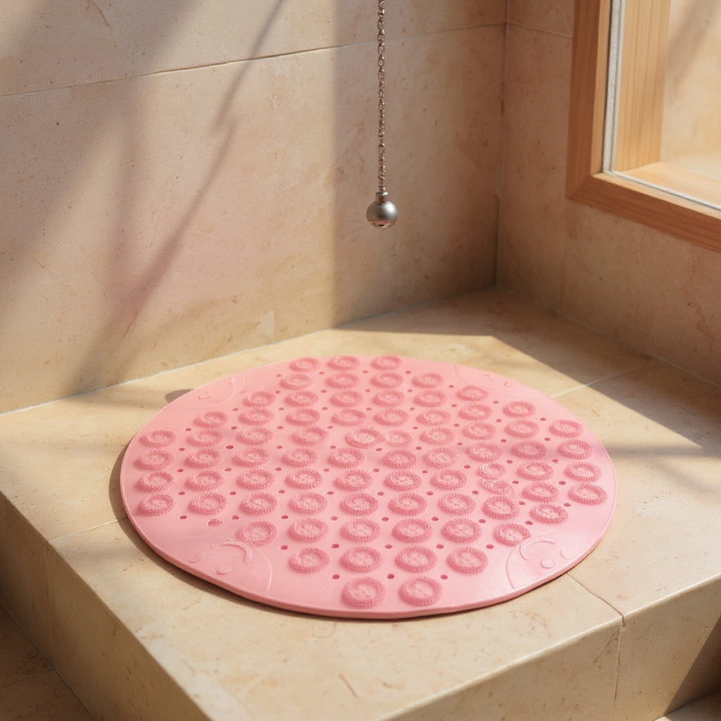 Frieda | Non-Slip Shower Mat with Massage Texture and Drainage Holes