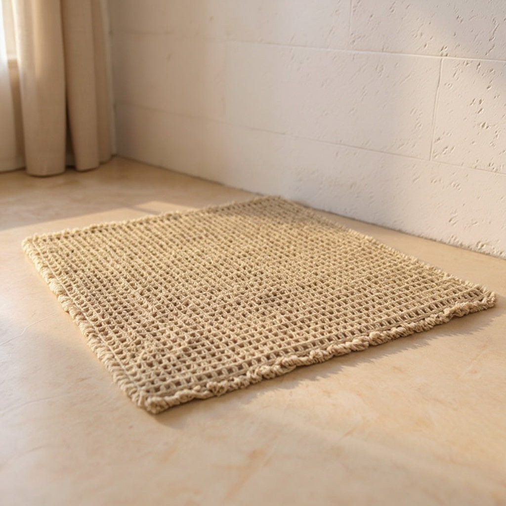 Edouard | Absorbent Anti Slip Mat with Microfibre Waffle Texture for Bathroom