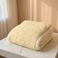 Birgit | Warm Weighted Blanket in Textured Fleece for Bedroom