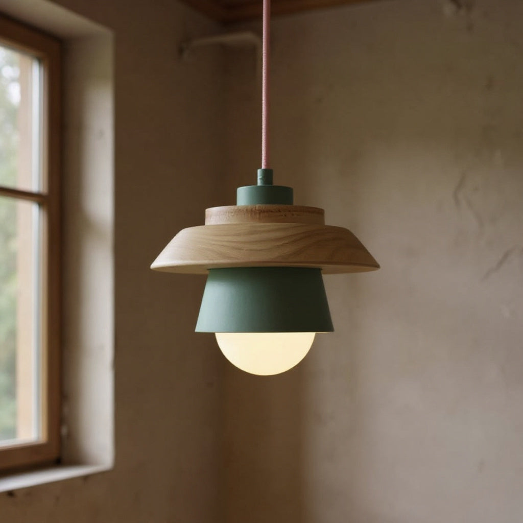 Lorenzo | Nordic Wood Ceiling Lights for Modern Dining Spaces