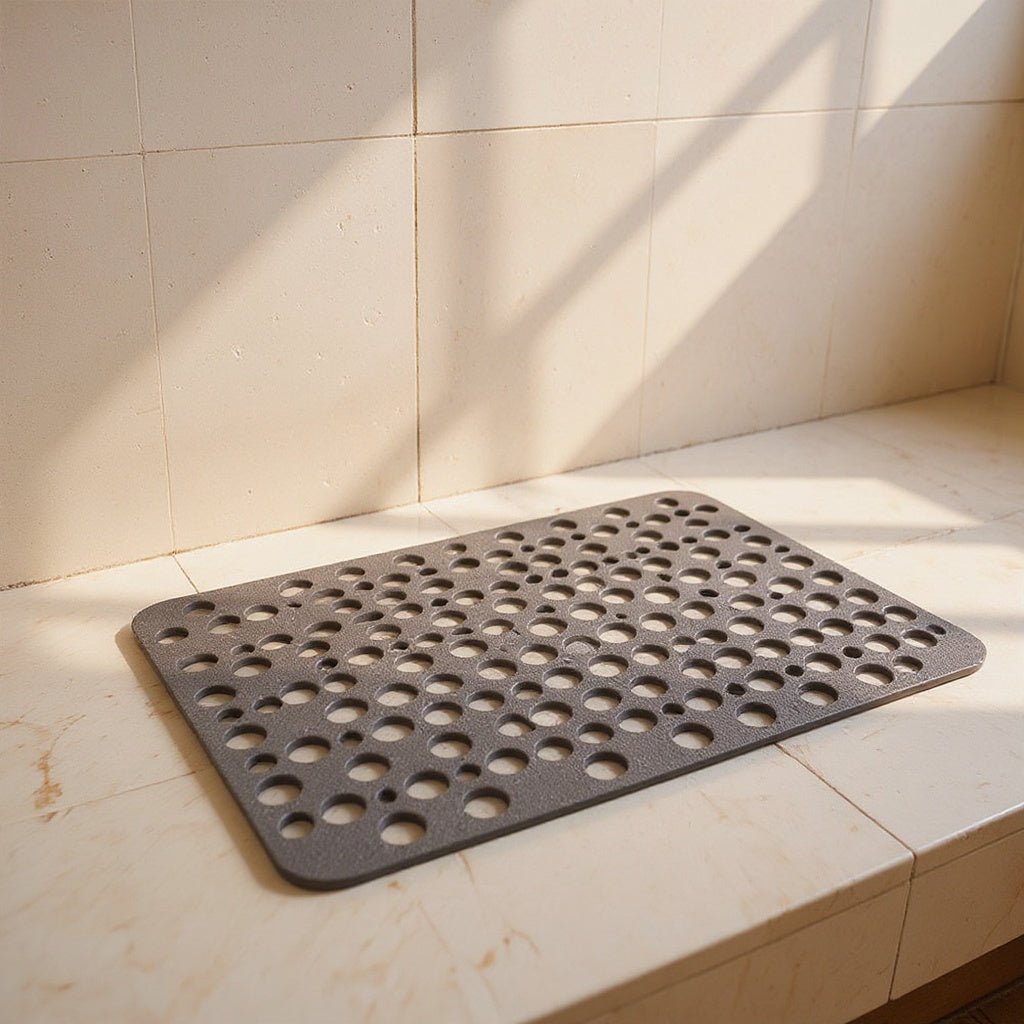 Dorothea | Anti-Slip Shower Mat with Suction Cups and Quick Drain Surface for Bathroom Safety