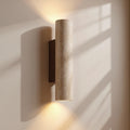 Luca | Travertine Wall Lamp with Up & Down Light