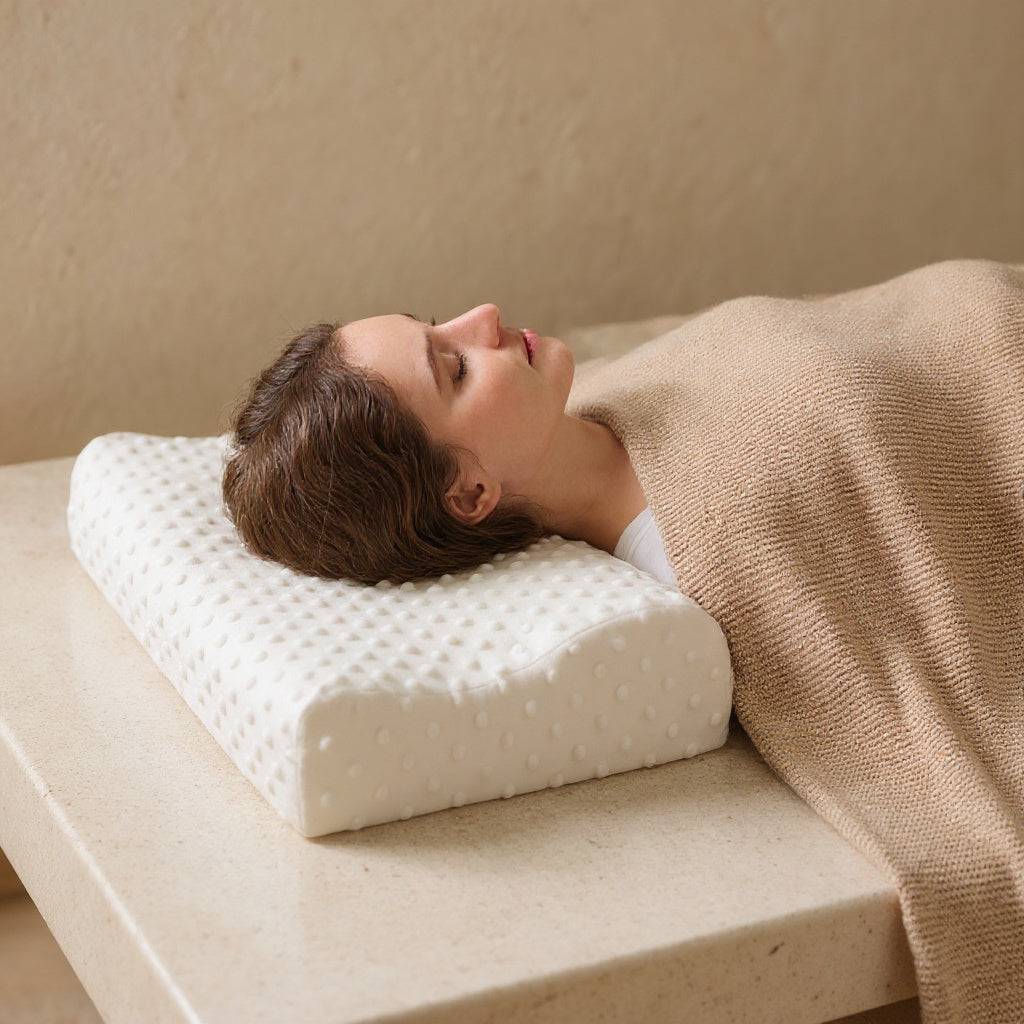Carlo | Supporting Pillow for Side Sleepers with Neck Support