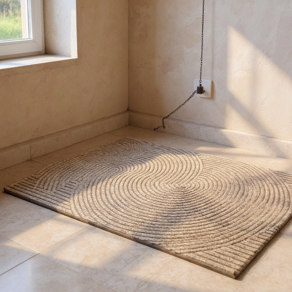 Linnea | Doormat with 3D Groove Design for Hallway