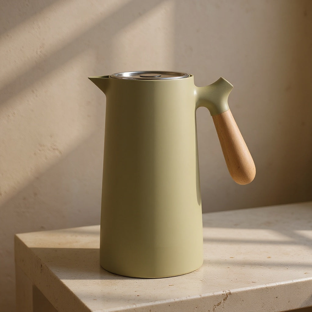 Brigitte | Insulated Kitchen Carafe with Wooden Handle
