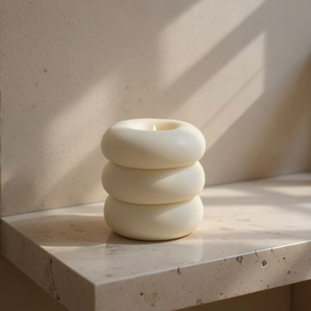 Clemence | Donut Candles for Living Room or Bedroom