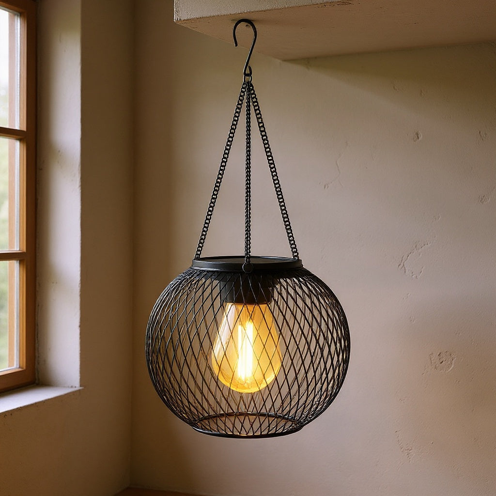 Esme | Outdoor Lighting Solar Hanging Lantern for Garden