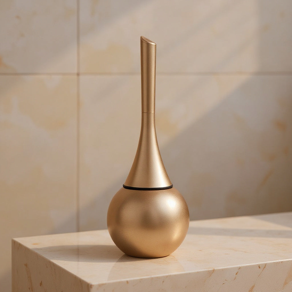 Valentin | Stainless Steel Toilet Brush with Removable Tank for Bathroom