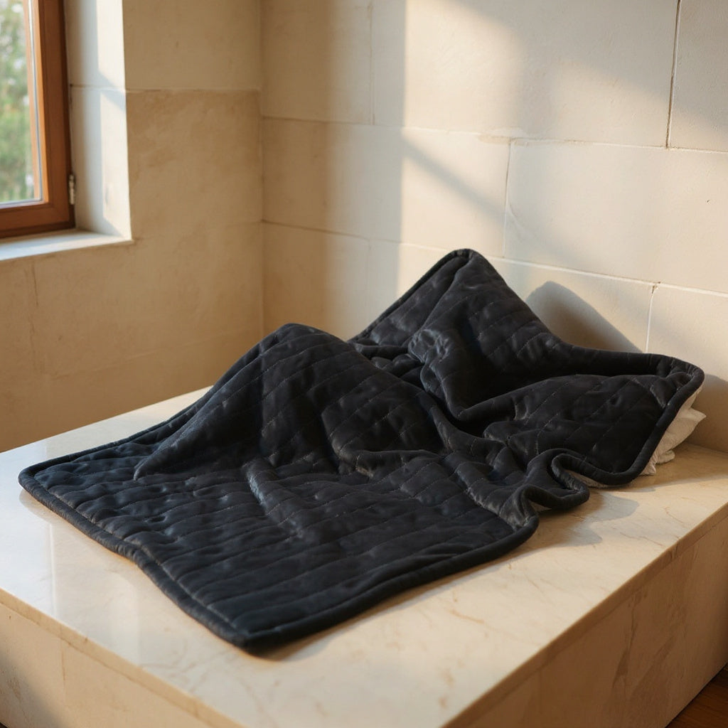 Louane | Grey Electric Heated Blanket for Bed
