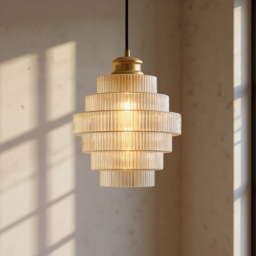 Isadora | Glass Pendant Light for Kitchen or Dining Room