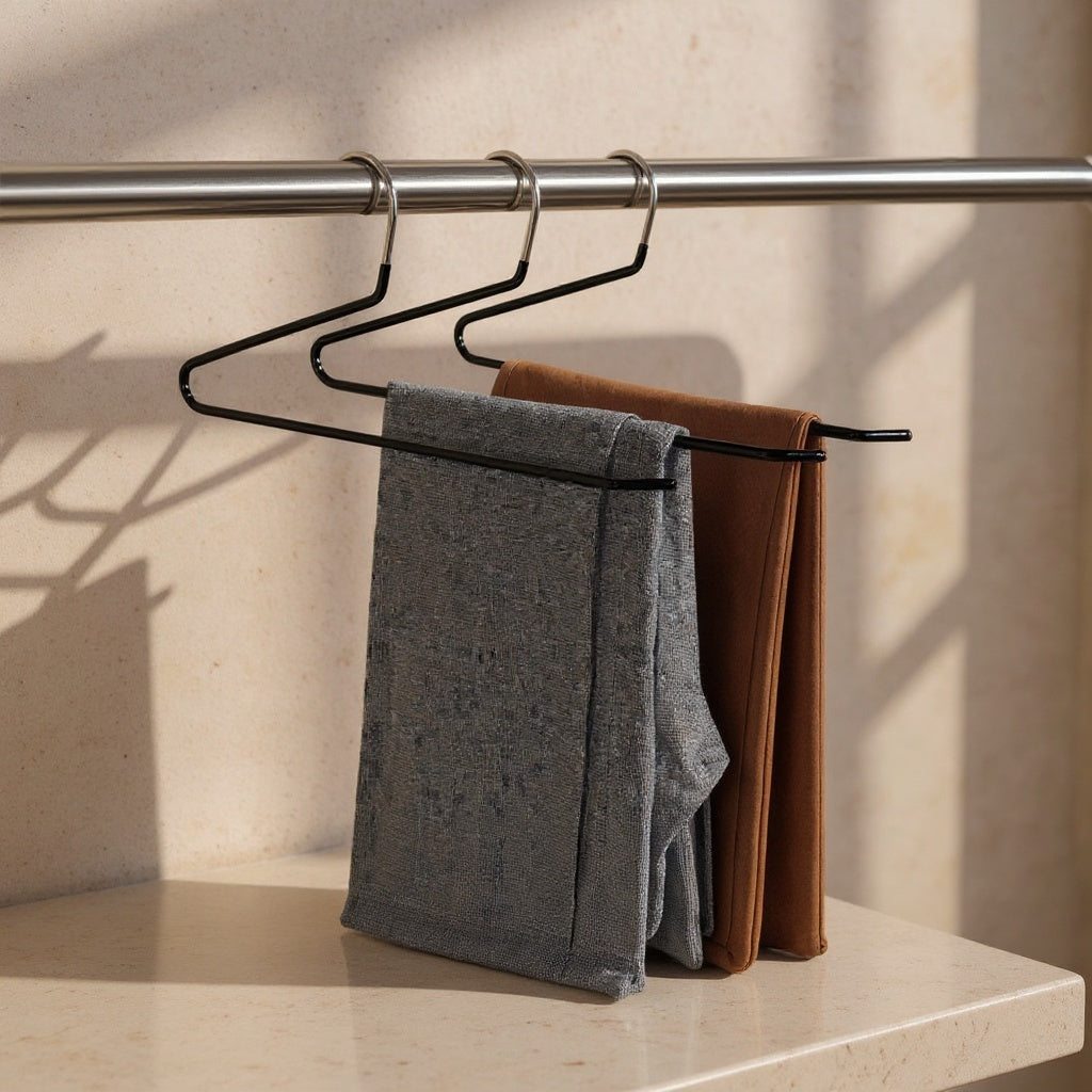 Soren | Trouser Z Hangers for Wardrobe Organisation | 10pcs
