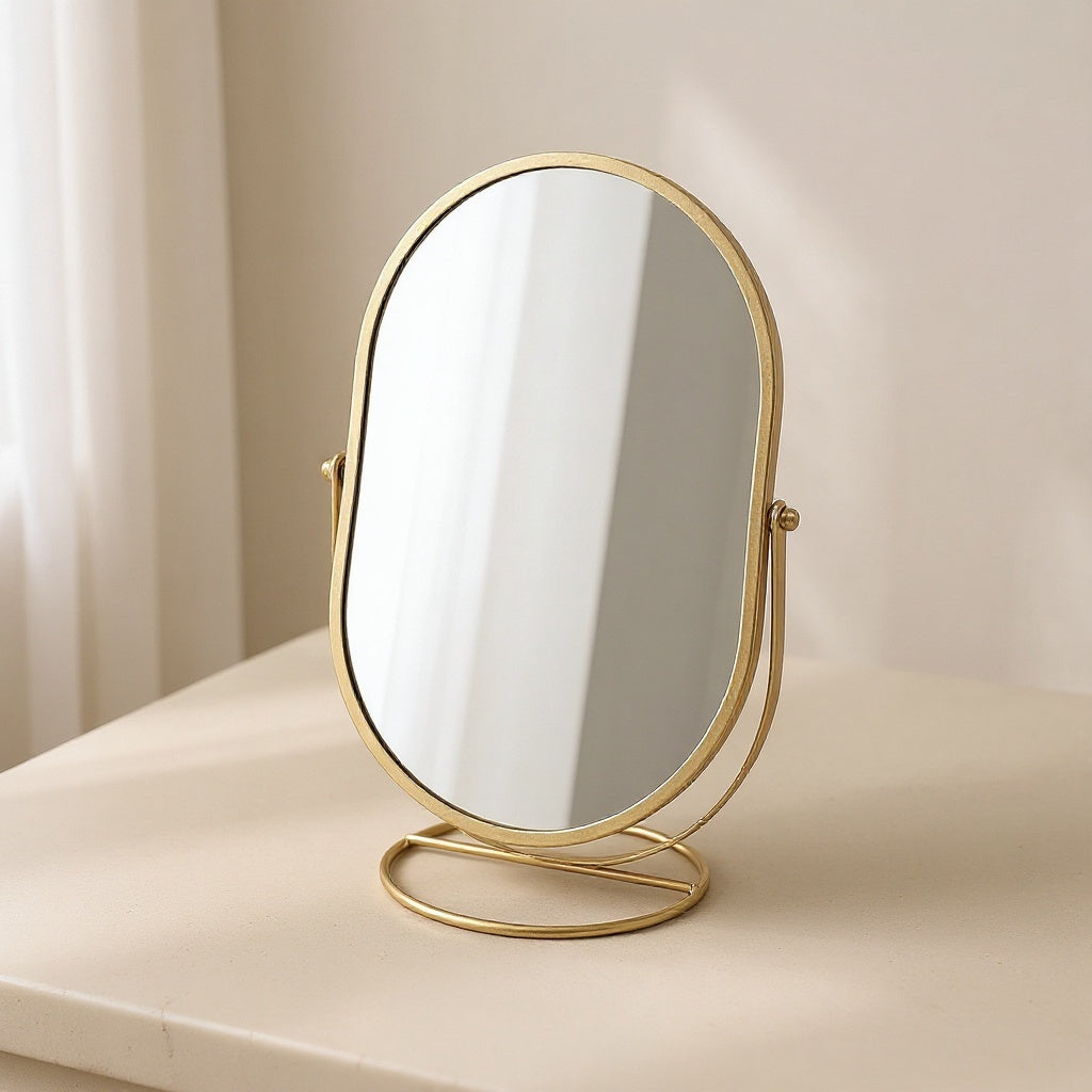 Estelle | Tabletop Mirror with 360° Rotation for Dressing Table