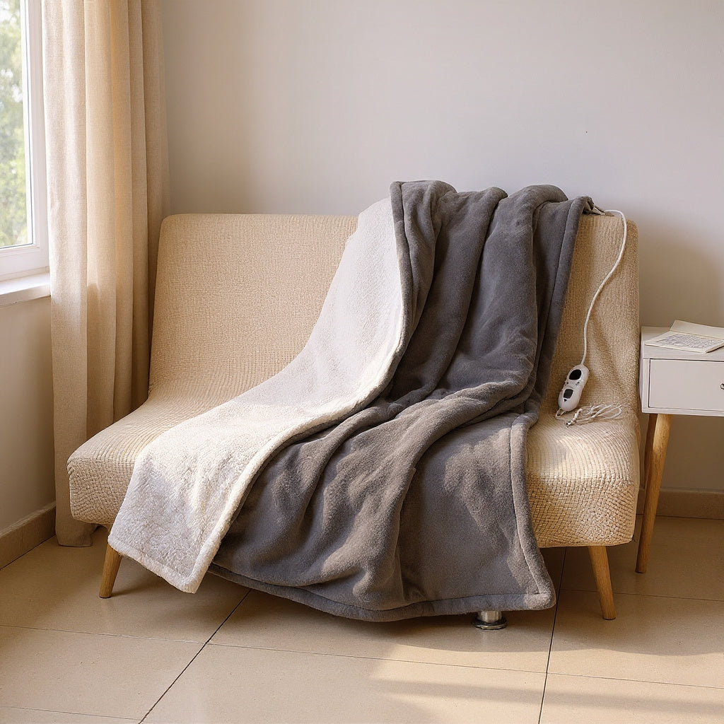 Oceane | Electric Heated Blanket for Sofa and Bedroom